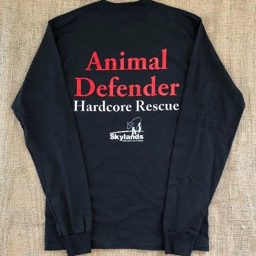 Long Sleeve Unisex Shirt | Skylands Animal Sanctuary & Rescue